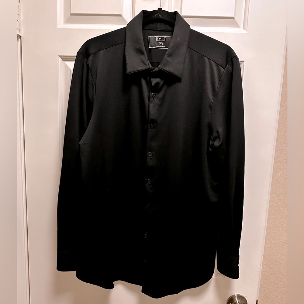 BYLT Black Executive Stretch Long Sleeve - Medium